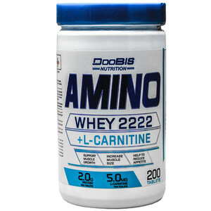 آمینو وی 2222 و ال کارنیتین دوبیس بسته 200 عددی