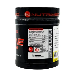 پودر کراتین + بتاآلانین نوتریمد طعم دار - 250 گرم