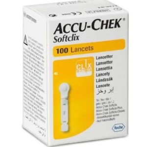 سوزن تست قند خون اکیو چک سافت کلیکس 100عددی