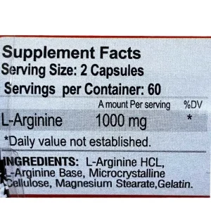 ال آرژنین 500mg نوتریمد