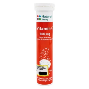 قرص جوشان ویتامین ث 500 نیچرز پلنتی - 20 عددی