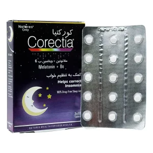قرص ملاتونین کورکتیا نیچرز اونلی - 30 عددی