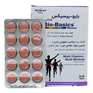قرص مولتی ویتامین بانوان بایوبیسیکس نیچرز اونلی - 30 عددی