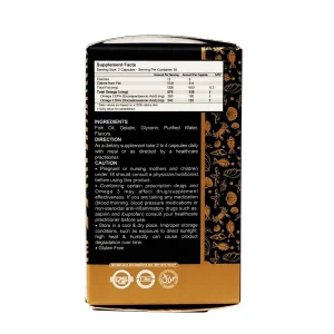 کپسول امگا3 روغن ماهی گلدن سیز کارن - 50 عددی