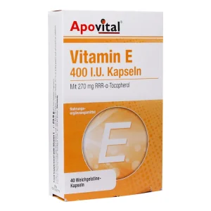 کپسول ویتامین E 400 آپوویتال 40 عددی