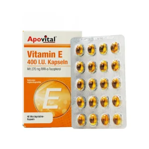 کپسول ویتامین E 400 آپوویتال 40 عددی