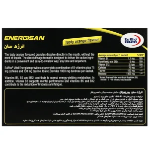 ساشه انرژی سان یوروویتال - 30 عددی