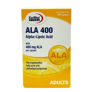 کپسول آ ال آ (ALA) 400 یوروویتال - 30 عددی