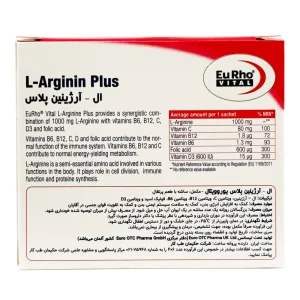 ساشه آرژی پلاس یوروویتال - 14 عددی