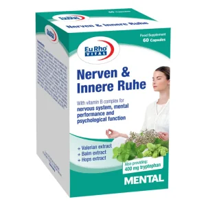 کپسول نرون و اینر روهه یوروویتال - 60 عددی