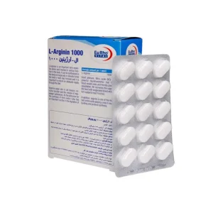 قرص ال آرژنین 1000 میلی گرمی یوروویتال - 60 عددی