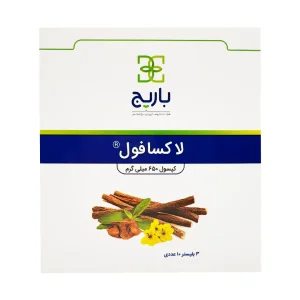 کپسول لاکسافول 650 میلی گرم باریج اسانس - 30 عددی