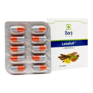 کپسول لاکسافول 650 میلی گرم باریج اسانس - 30 عددی
