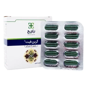 کپسول گرین فیت 650 م گ باریج اسانس - 30 عددی