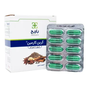 کپسول گرین کارمین 600 م گ باریج اسانس - 30 عددی