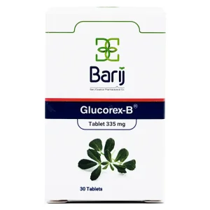 قرص گلوکورکس-بی 335 م گ باریج اسانس - 30 عددی
