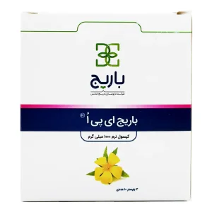کپسول نرم ای پی او ( روغن گل مغربی ) باریج اسانس - 30 عددی