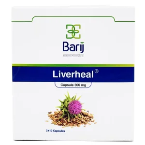 کپسول لیورهیل (پاکسازی کبد) باریج اسانس - 30 عددی