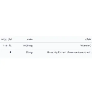 کپسول ویتامین ث 1000 میلی گرم آلامو 100 عددی