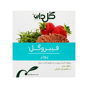 ساشه پودر فیبروگل گل دارو - 7 عددی