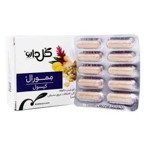 کپسول ممورال گل دارو - 30 عددی