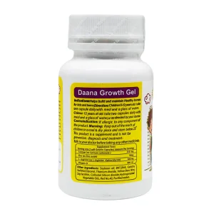 کپسول ژلاتینی دانا گروث ژل - 60 عددی