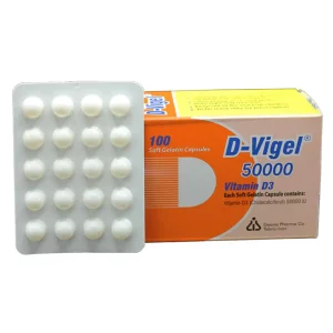 سافت ژل ویتامین D3 50000 دی ویژل دانا 100 عددی