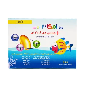 سافت ژل امگا 3 پلاس دانا | Daana Omega 3 Plus
