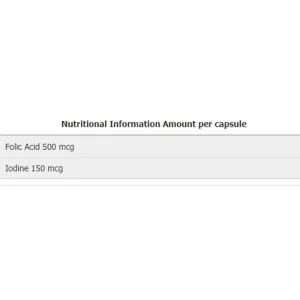 فولیک اسید پلاس ید ویوا تون | VivaTune Folic Acid Plus Iodine