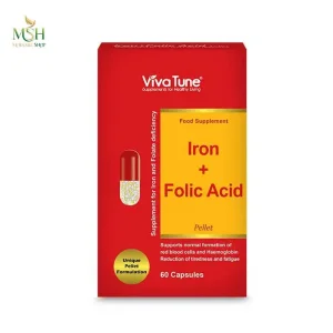 آهن و فولیک اسید ویوا تون | VivaTune Iron Plus Folic Acid