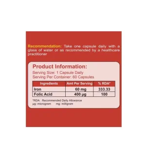 آهن و فولیک اسید ویوا تون | VivaTune Iron Plus Folic Acid