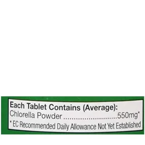 کلرلا 550 میلی گرم هلث اید | Health Aid Chlorella 550 mg