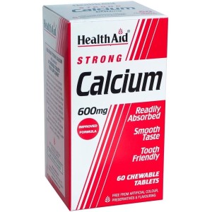 استرانگ کلسیم 600 میلی گرم هلث اید | Health Aid Strong Calcium 600 mg