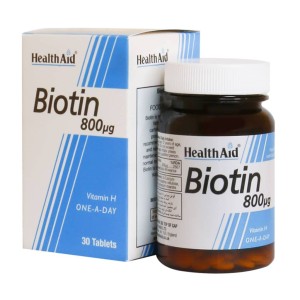 بیوتین 800 میکروگرم هلث اید | Health Aid Biotin