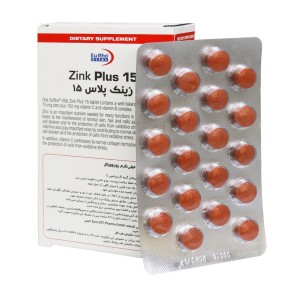 قرص زینک پلاس 15 یوروویتال ۶۰ عدد