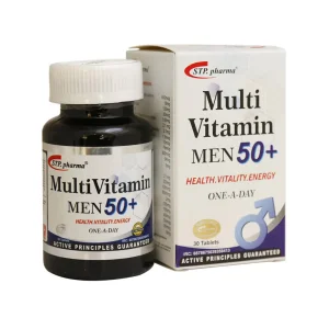 مولتی ویتامین مردان 50+ سال اس تی پی فارما 30 عددی