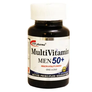 مولتی ویتامین مردان 50+ سال اس تی پی فارما 30 عددی