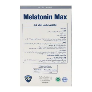 ملاتونین مکس استار ویت 60 عددی