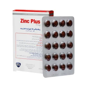زینک پلاس 15 میلی گرمی استار ویت 60 عددی