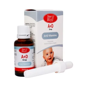 قطره تقویتی A+D کودکان استاروِل 30 میلی لیتر