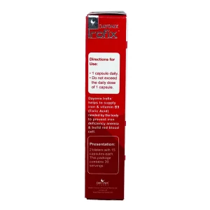 کپسول آهن آیروفیکس دایونیکس فارما 30 عددی