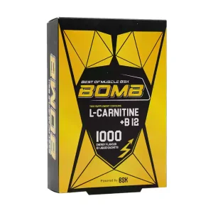 ساشه مایع ال کارنیتین 1000 و ویتامین B12 بنیان سلامت کسری 10 عدد