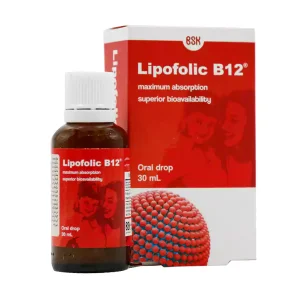 قطره لیپوفولیک B12 بی اس کی 30 میلی لیتر
