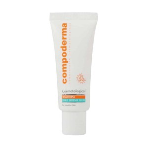 کرم ضد آفتاب SPF50 پوست حساس کامپودرما 40 میلی لیتر