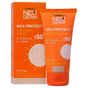 کرم ضدآفتاب مکس پروتکت SPF50 پوست چرب (رنگی)