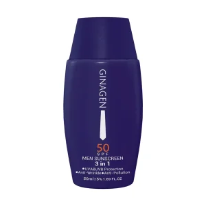 کرم ضد آفتاب 3 در 1 آقایان SPF50 ژیناژن 50 میلی لیتر