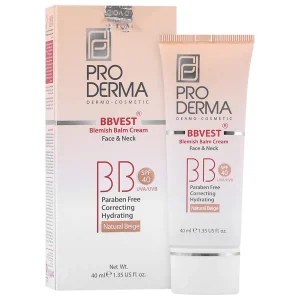 کرم پوشاننده ب ب وست SPF 40 (بژ طبیعی)