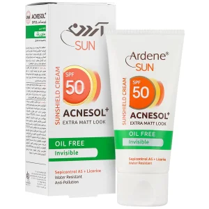 کرم ضد آفتاب آکنه سل پلاس SPF50 (بی رنگ)