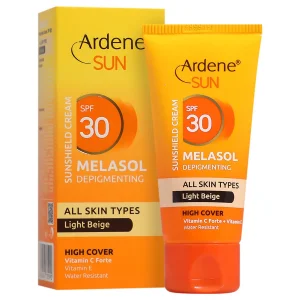کرم ضد آفتاب ملاسول SPF30 (بژ روشن)