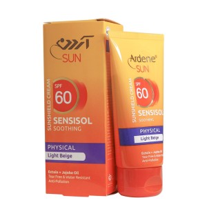 کرم ضد آفتاب رنگی SPF60 برای پوست های خشک و حساس